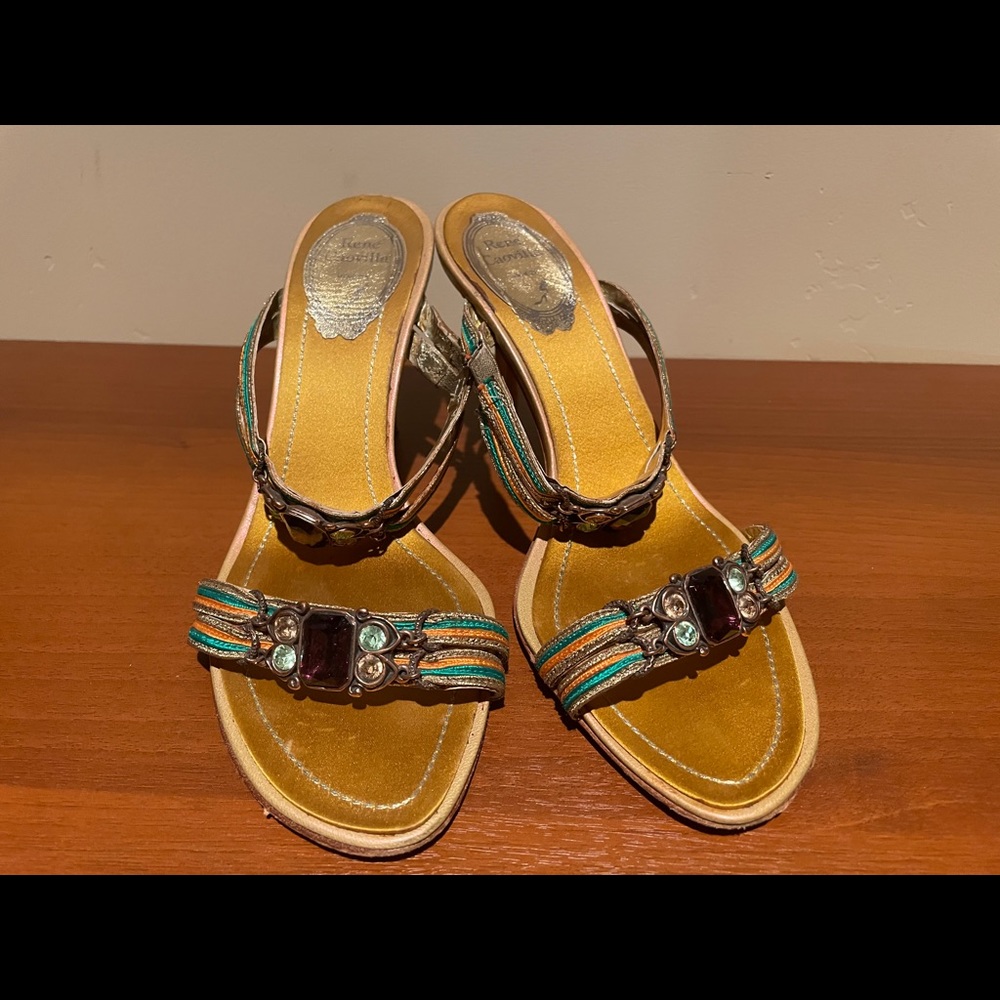Rene Caovilla Embellished Sandals
